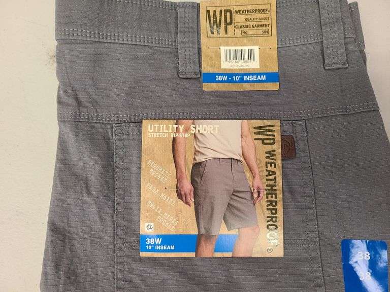 2) Pair Stretch Denim Jeans, Utility Shorts