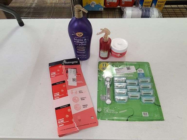 Neutrogena Acne Patches, Razors, Nexxus Leave-In Spray, Nature Well Body Cream