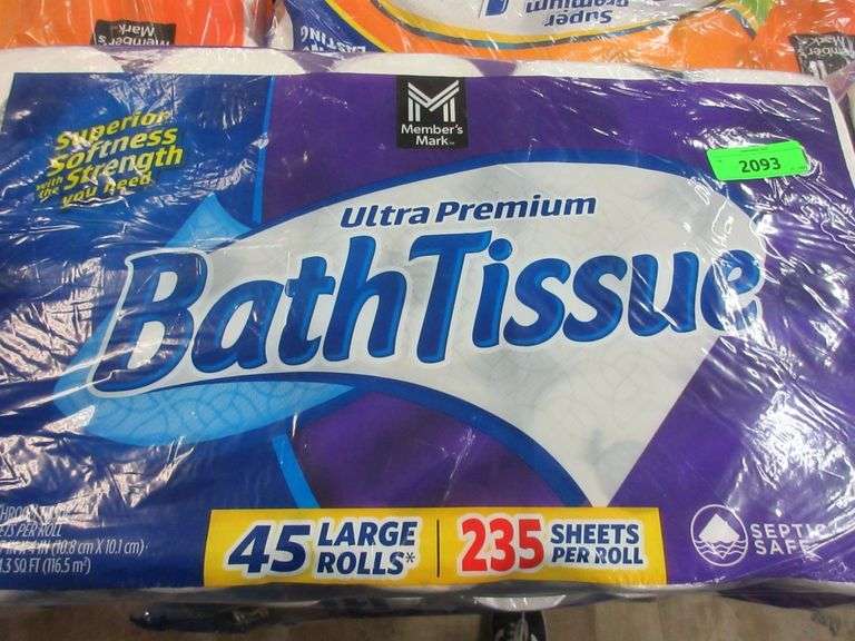 3) Ultra Premium Bath Tissue