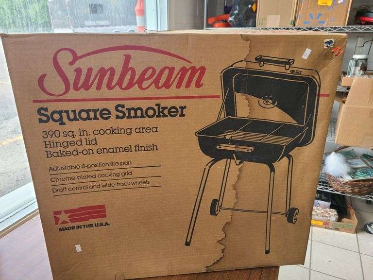 Sunbeam Square Smoker, New