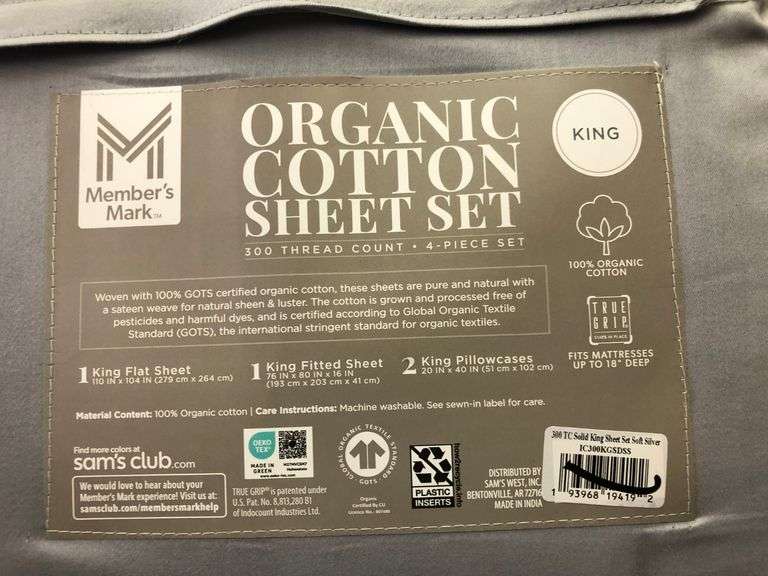 Organic Cotton Sheet Set
