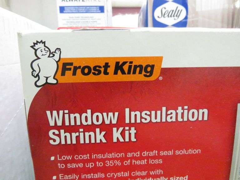 2) Frost King Window Insulation Kit Six Pack