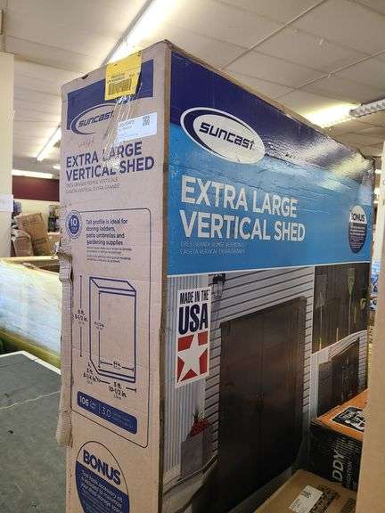 Suncast Extra Large Vertical Shed