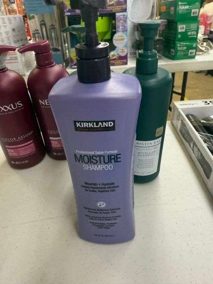 Nexxus Shampoo and Conditioner, Kirsten Ess Shampoo and Conditioner, Kirkland Shampoo