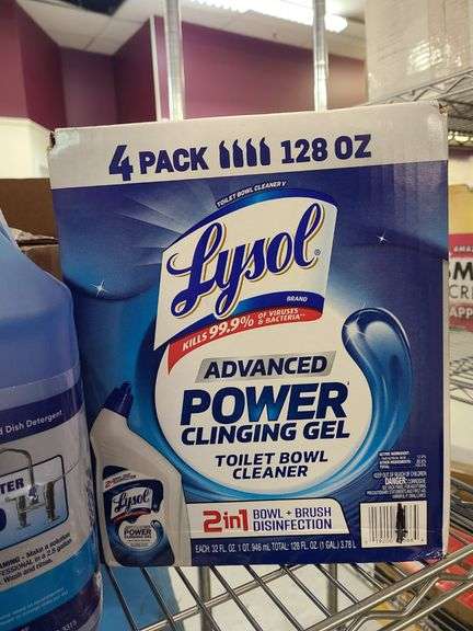 2) Dawn Professional Detergent, 1) 4pk Lysol Toilet Bowl Cleaner
