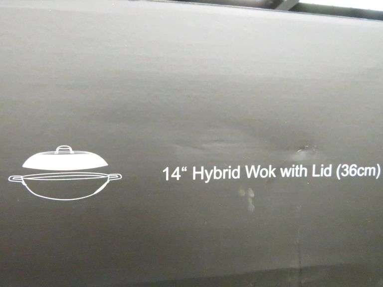 Hexclad Hybrid Wok with Lid