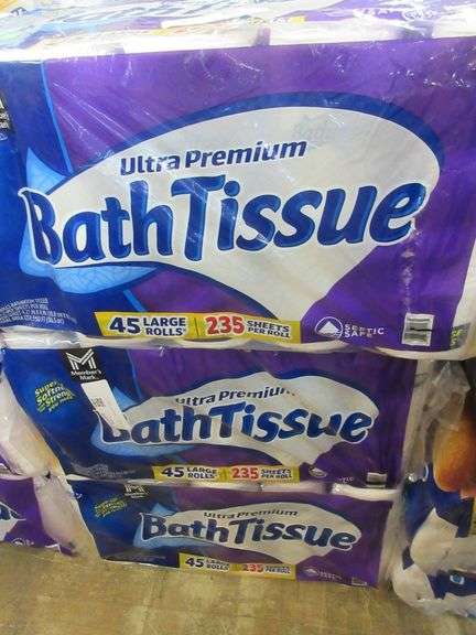 3) Ultra Premium Bath Tissue