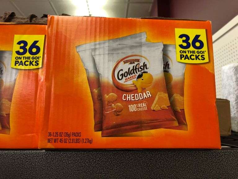 2) Goldfish Baked Crackers