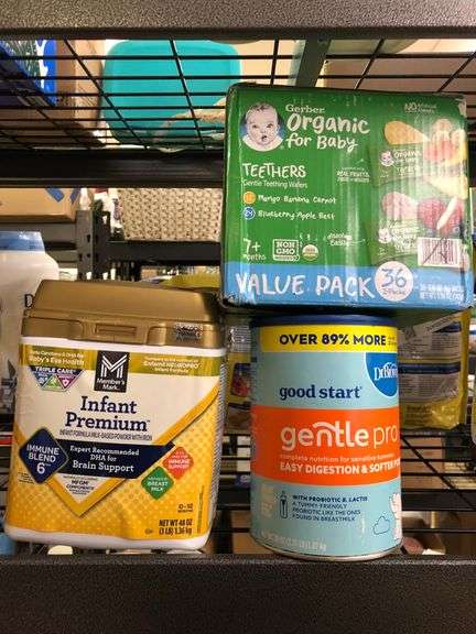 Dr. Brown Gentle Pro, Infant Premium Formula, Gerber Organic Teether Wafers