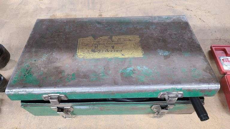 Green Lee Knockout Punch Driver Set