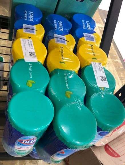 3) Clorox Disinfecting Wipes 5pk
