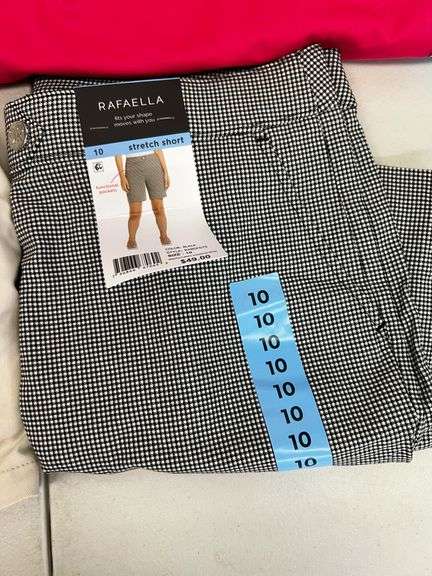 Racerback Sports Bra, Frye Denim Dress, GapFit Dress, Edited Knit Tank, Tan Shorts, Stretch Short