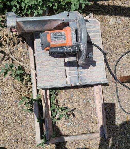 RIDGID Wet Tile Saw