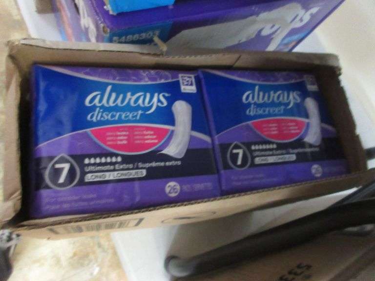 Always Discreet Womans Pads Size 7