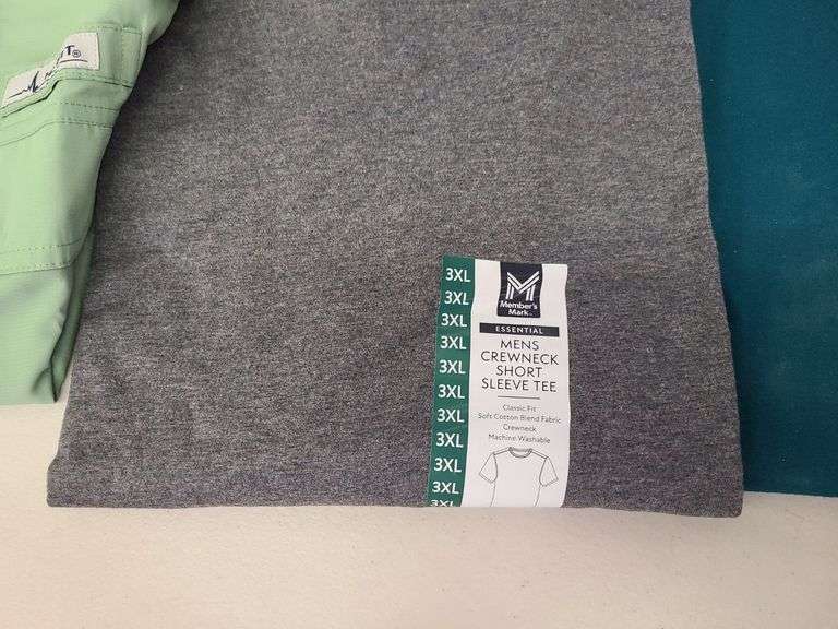 7) Men's T-Shirts, Polo's, Button Down Shirts, Shorts
