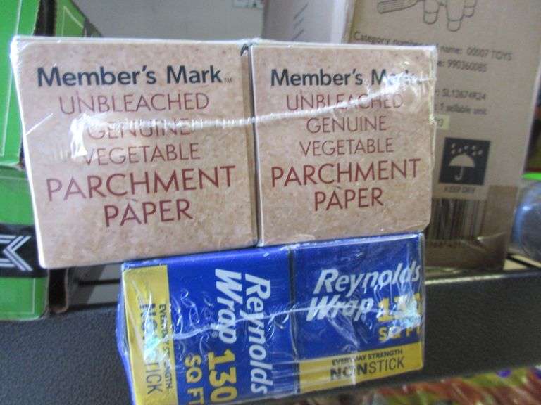 Unbleached Genuine Vegetable Parchment Paper 2-Pack, Reynolds Wrap 2-Pack