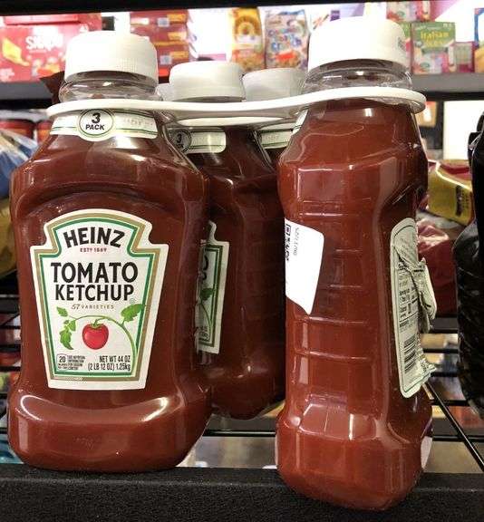 2) Heinz Tomato Ketchup 3pk