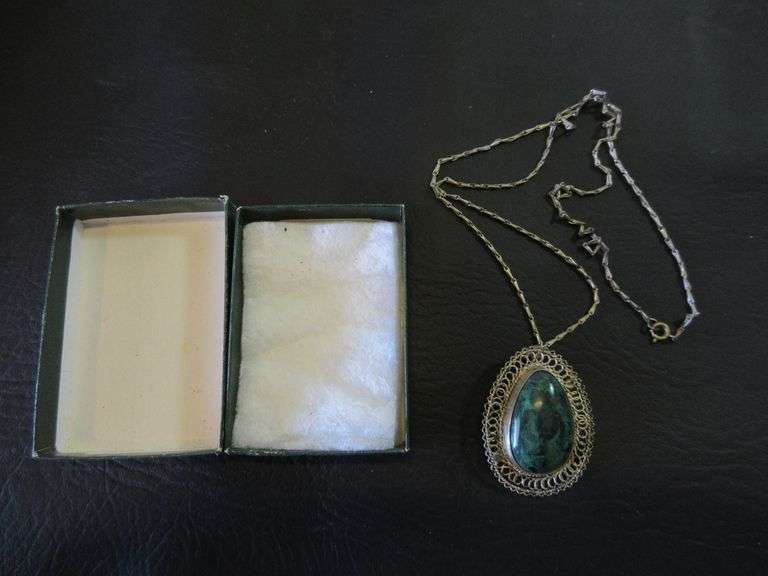 .925 Silver Pendant with Pin