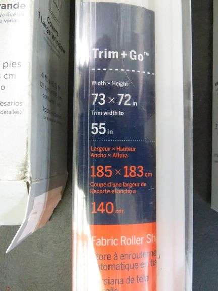 Trim + Go Fabric Roller Shade, 2) Gila Window Film