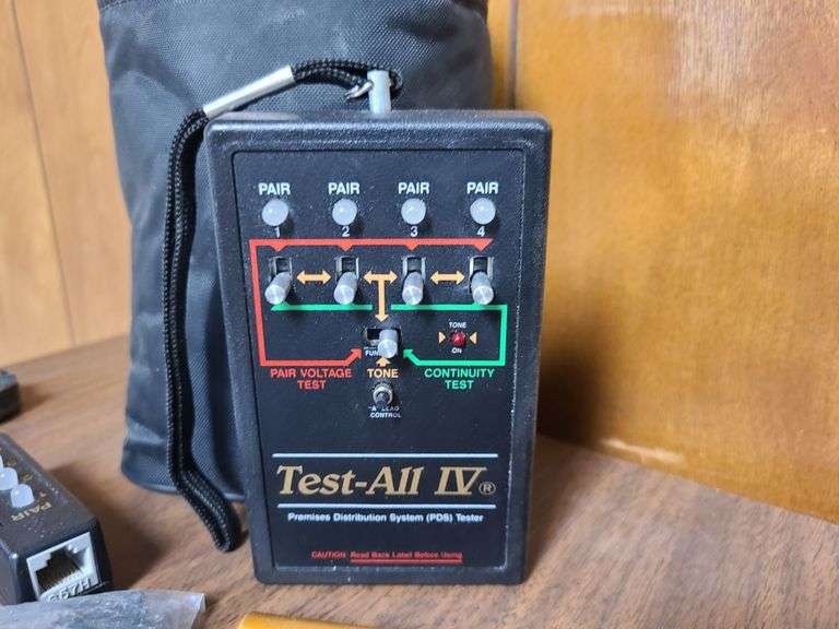 Test All System Tester, Crimp Die Set, Voltage Testers, Ratchet Hand Crimper and More