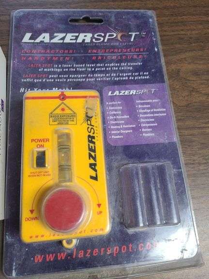 Wall Scanner, Lazerspot