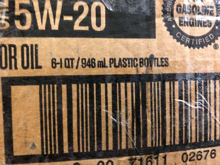 2) Pennzoil Full Synthetic Motor Oil SAE 5W-20