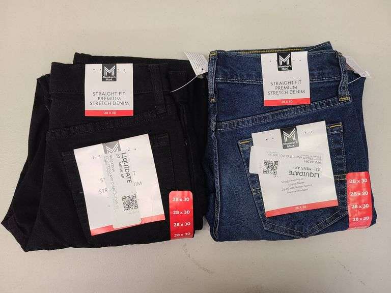 2) Pair Stretch Denim Jeans