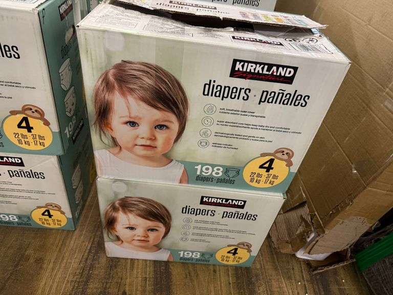 2) Kirkland Diapers