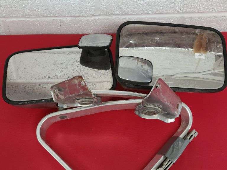 2) 1990's Ford Pickup Mirrors and Wheel Trim