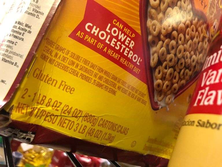 2) Cheerios 2pk, 2) Honey Nut Cheerios 2pk