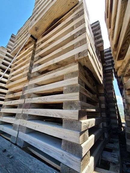 13) Wooden Pallets