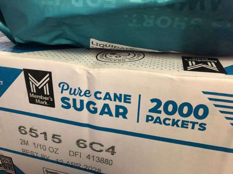 Caribou Coffee Dark Roast Ground Coffee, Pure Cane Suagr Packets