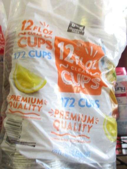 2) Plastic Cups