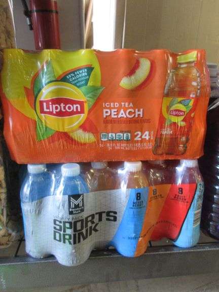 Lipton Iced Peach Tea Pack, Variety Sports Drink Pack