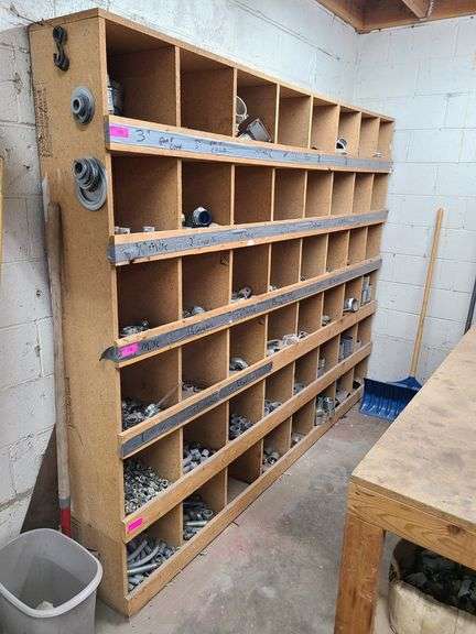 * Wooden Storage Bins