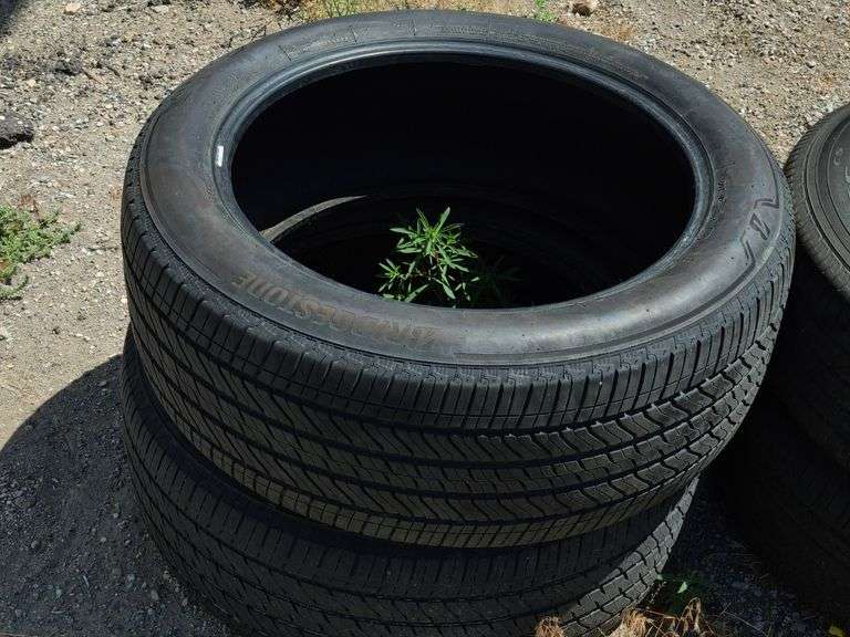2) Bridgestone Tires 275/50R22