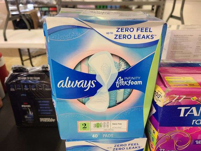 Tampax Radiant, Always Liners