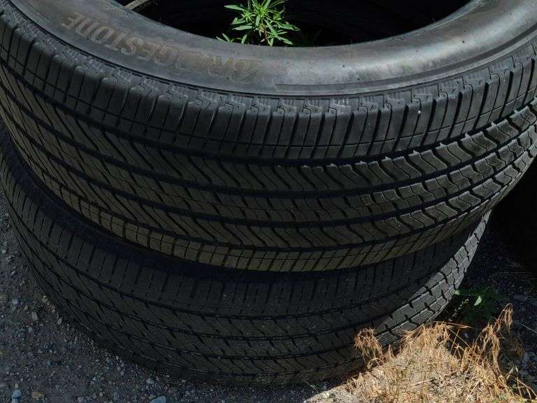 2) Bridgestone Tires 275/50R22