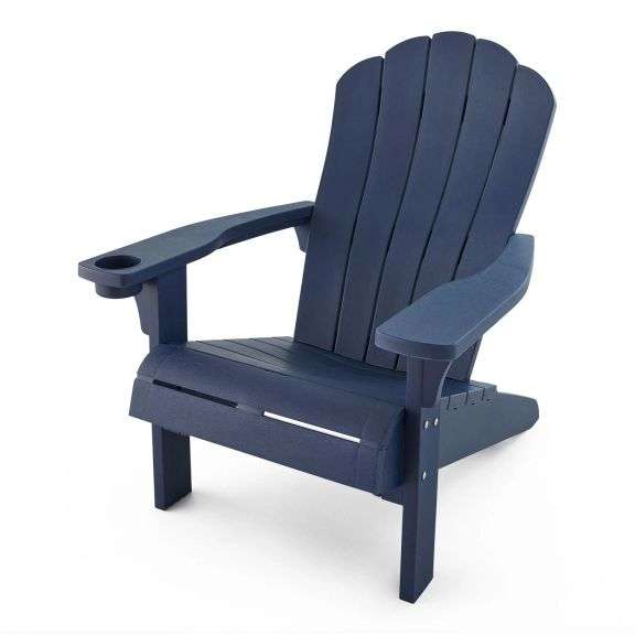 *Keter Everest Adirondack Chair with Integrated Cupholder
