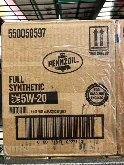 2) Pennzoil Full Synthetic Motor Oil SAE 5W-20