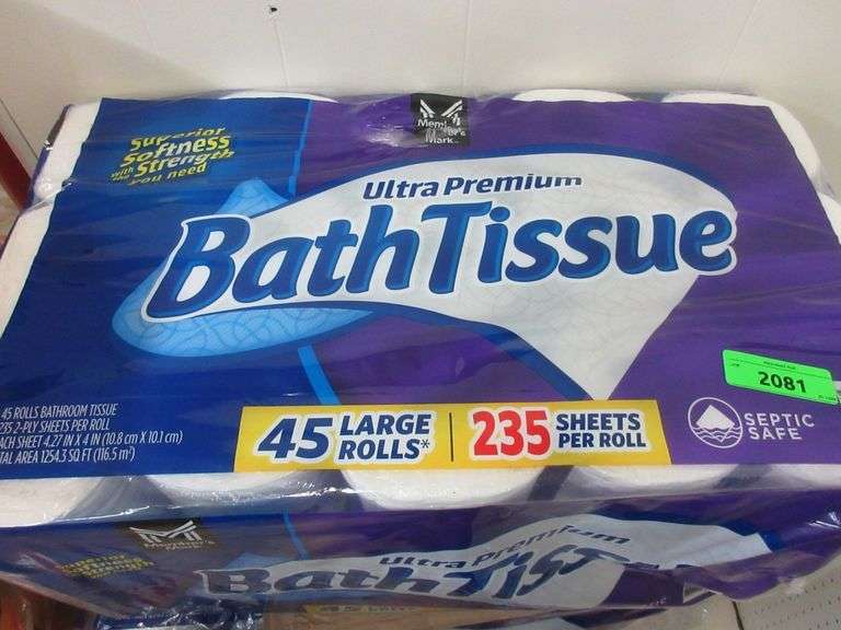 3) Ultra Premium Bath Tissue