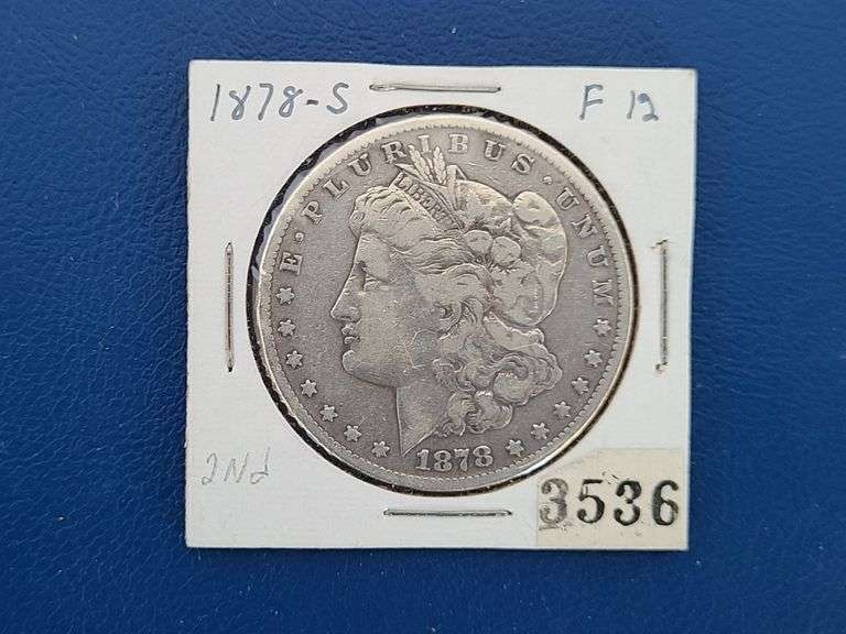 1878-S Morgan Silver Dollar