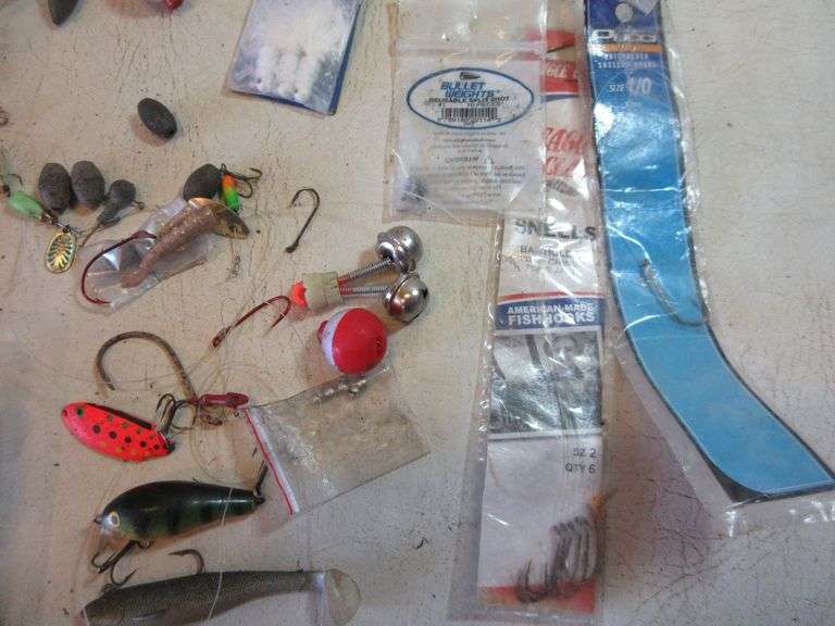 Camp Chair, Fishing Reel Parts, Lures