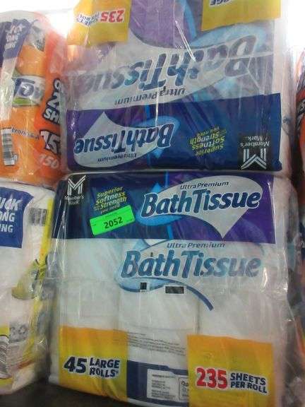 2) Ultra Premium Bath Tissue