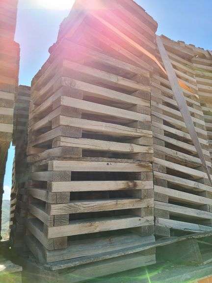 13) Wooden Pallets