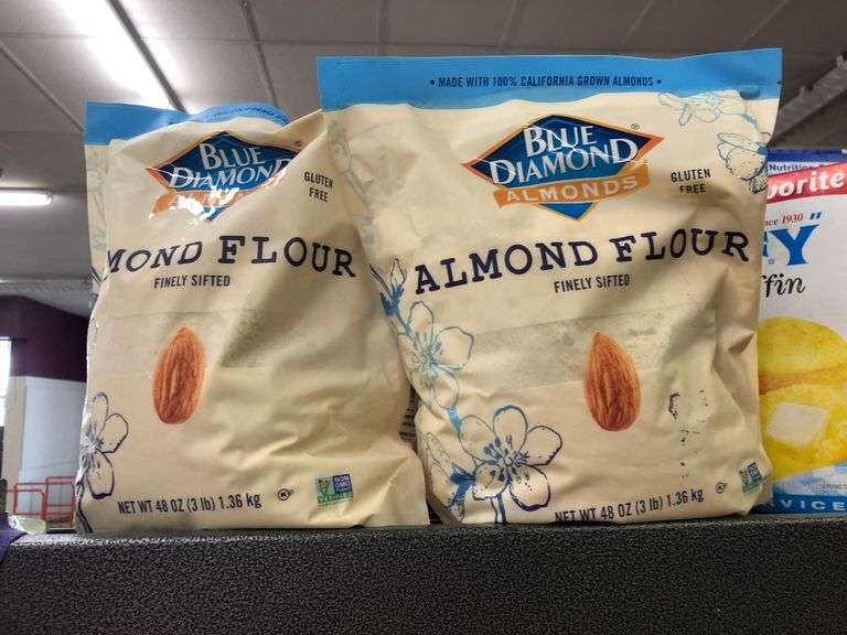 2) Almond Flour, 2) Jiffy Corn Muffin Mix