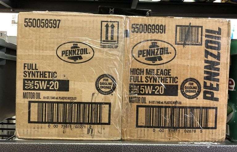 2) Pennzoil Full Synthetic Motor Oil SAE 5W-20