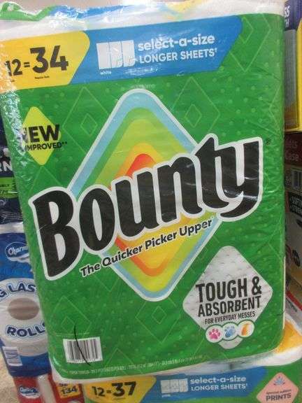 Bounty Paper Towels, Bounty Prints Paper Towels