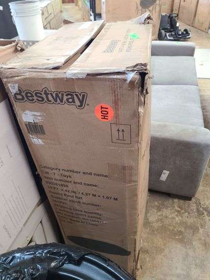 Bestway 14ft x 42in Round Pool Set