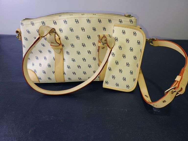 Dooney and Bourke Handbag with Glasses Case